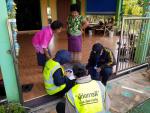 งานพัฒนารายได้ออกรับชำระค่าขยะ บริเวณหมู่ที่ 7 จำนวน 28 ราย