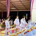 ร่วมพิธีถวายเครื่องราชสักการะและวางพานพุ่ม เฉลิมพระเกียรติสม