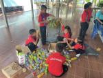 กิจกรรมการรับซื้อขยะ  ตามโครงการธนาคารขยะ ณ โรงเรียนบ้านหนอง