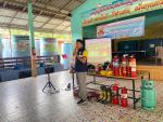 อบรมโครงการดับเพลิงน้อยในสถานศึกษา โรงเรียนวัดมงคลวุฒาวาส