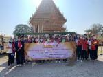 ลงพื้นที่ทำความสะอาด  ณ วัดมงคลวุฒาวาส  ในโครงการ วัด ประชาร